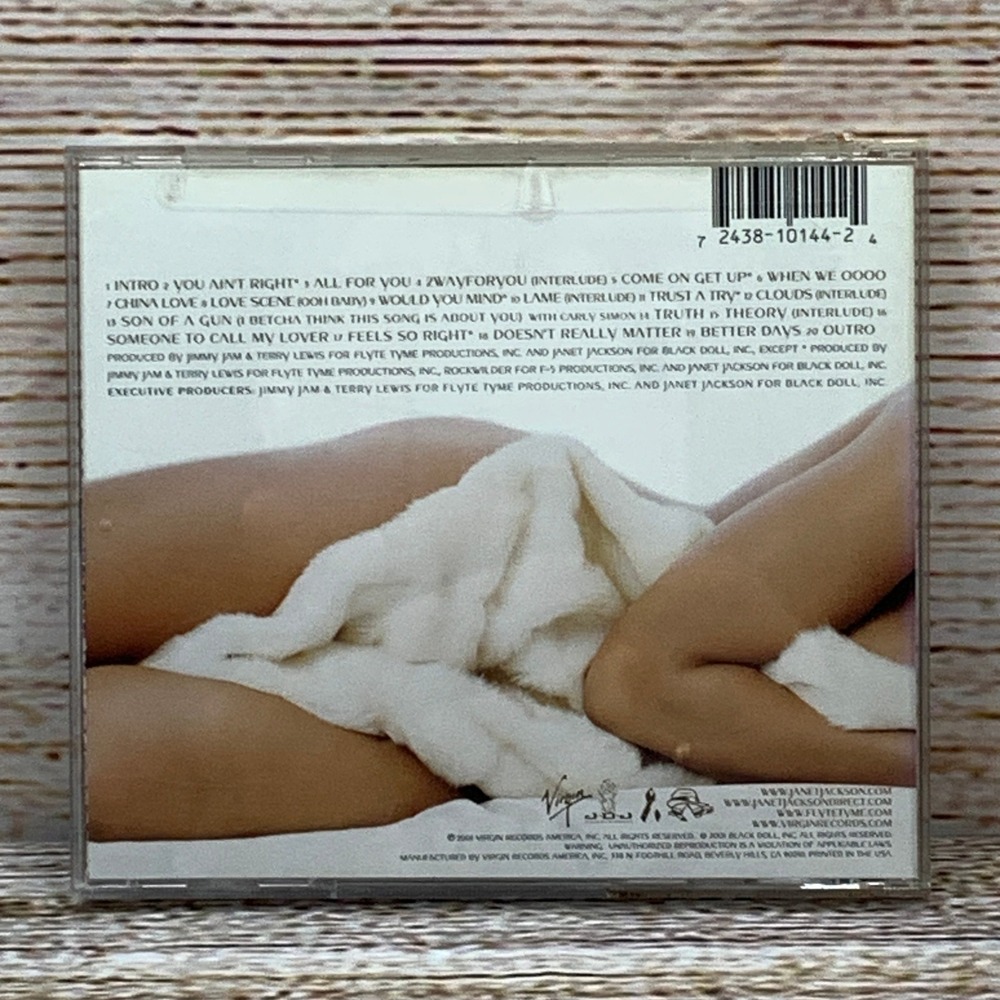 Janet Jackson - All For You [CD Album 2001] Virgin Records Pop R&B Music‎ - Picture 2 of 8